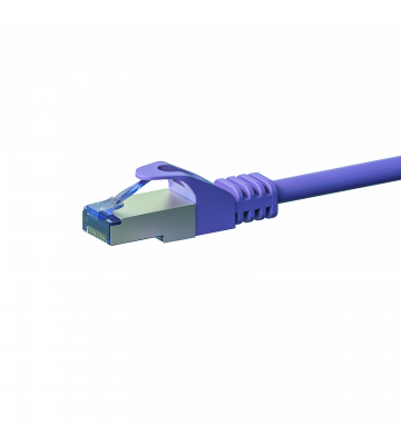 CAT6a Kabel LSOH S-FTP - 0,50 Meter - lila