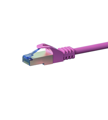CAT6a Kabel LSOH S-FTP - 5 Meter - rosa