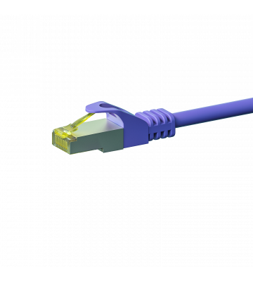 Cat7 Kabel S/FTP/PIMF - 1 Meter - lila