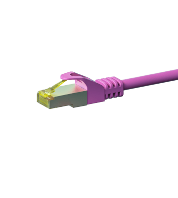 Cat7 Kabel S/FTP/PIMF - 2 Meter - rosa