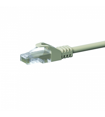 CAT5e Kabel U/UTP  - 20 Meter - grau - CCA