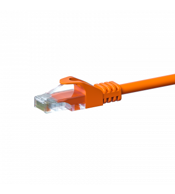 CAT5e Kabel U/UTP - 15 Meter - orange - CCA