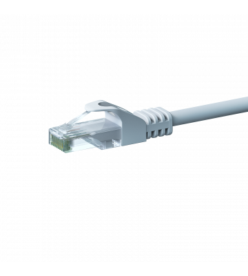 CAT6 Kabel U/UTP - 3 Meter - weiß - CCA