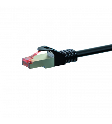 CAT6 Kabel LSOH S-FTP - 0,25 Meter - schwarz