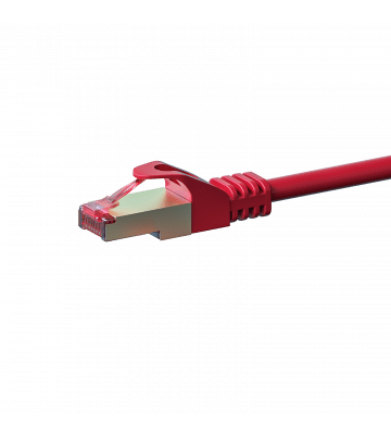 CAT6 Kabel LSOH S-FTP - 0,50 Meter - rot