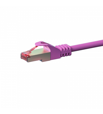 CAT6 Kabel LSOH S-FTP - 0,25 Meter - rosa