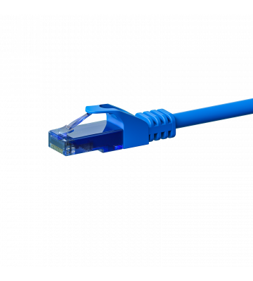 UTP CAT6a 0,25m blau - 100% Kupfer