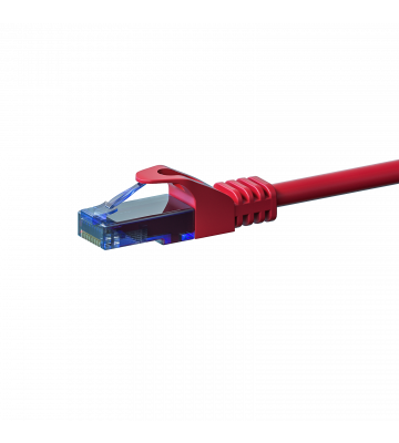 UTP CAT6a patchkabel 1m rood - 100% koper