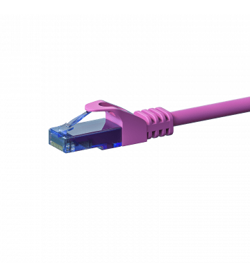 UTP CAT6a patchkabel 1m roze - 100% koper