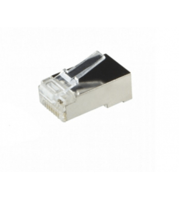 CAT6 Konnektor RJ45  - geschirmt - für flexible Kabel