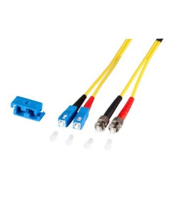 Glasfaserkabel SC-ST OS2 Duplex - 20 Meter