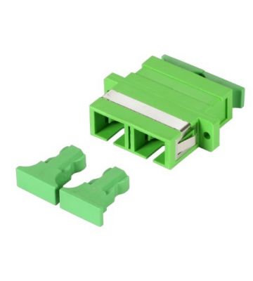 Singlemode Kupplung SC-SC Duplex – grün