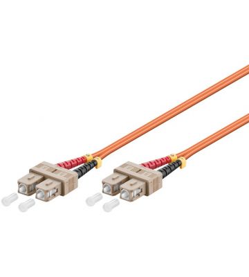 Glasfaserkabel SC-SC OM2 Duplex - 0,50 Meter