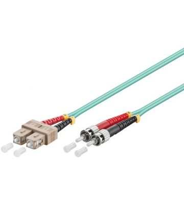 Glasfaserkabel SC-ST OM3 Duplex - 0,50 Meter