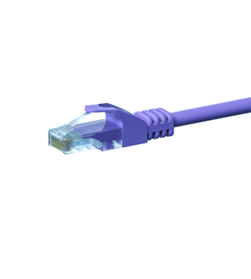 CAT5e Kabel U/UTP - 5 Meter - lila - CCA