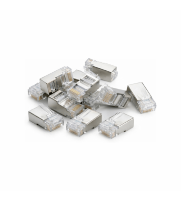 DANICOM FTP RJ45 CAT6 Netzwerkstecker - für flexible Kabel - 10 Stück