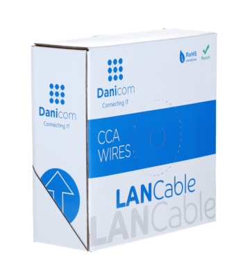 Outdoorkabel CAT5e F/UTP - Starrleiter CCA - 100 Meter
