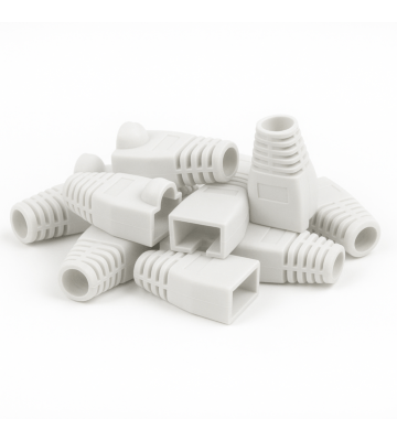 DANICOM RJ45 Tule Weiß - 10 Stück
