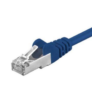 CAT5e Kabel FTP - 0,50 Meter - blau