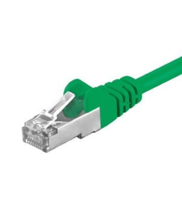 CAT5e Kabel FTP - 1 Meter - grün