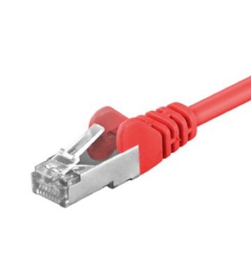 Cat 5e Kabel F/UTP - 25 Meter - rot