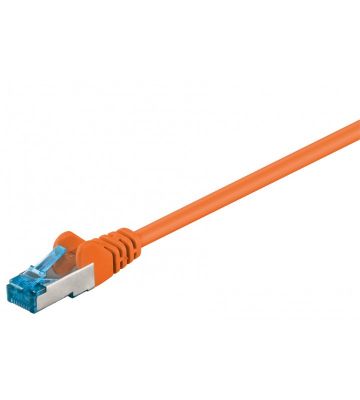 CAT 6a Kabel LSOH - S/FTP – 0,25 Meter - Orange