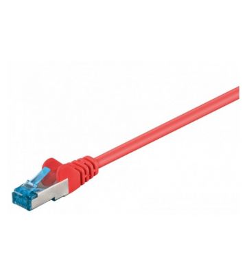 CAT 6a Netzwerkkabel LSOH - S/FTP - 50 Meter - Rot