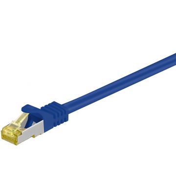 Cat7 Kabel S/FTP/PIMF - 15 Meter - blau