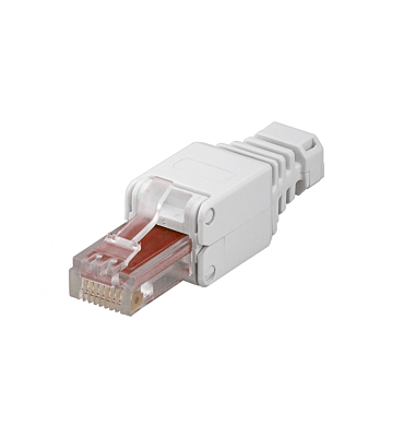 UTP CAT 6 - RJ45 Konnektor - Toolless - für flexible Kabel und Starrleiter