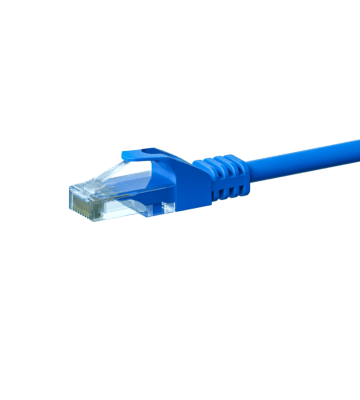 CAT6 Kabel U/UTP - 5 Meter - blau - CCA