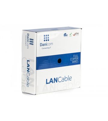 DANICOM CAT6 Kabel FTP 50 Meter – LSZH (Eca)