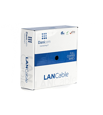 DANICOM CAT6 Kabel FTP 50 Meter – LSZH (Dca)