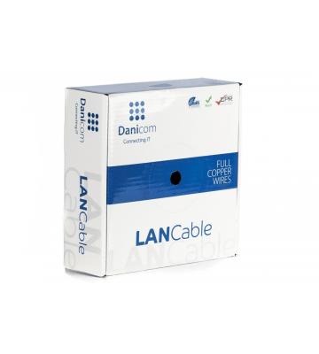 DANICOM CAT6 Kabel FTP 50 Meter – LSZH (Eca)