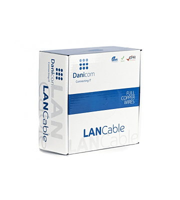 DANICOM CAT6 Kabel UTP 100 Meter – PVC (Dca)
