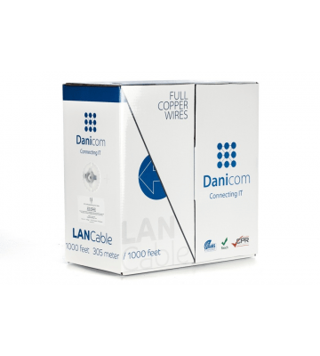 DANICOM CAT6 Kabel UTP 305 Meter – LSZH (Eca)