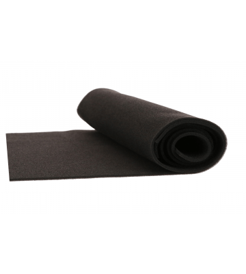 Filtermatte für Netzwerkschrank - 1 m2 Schwarz - 25mm