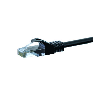CAT6 Kabel U/UTP - 5 Meter - schwarz - CCA