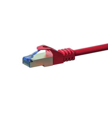 CAT6a Kabel LSOH S-FTP - 2 Meter - rot