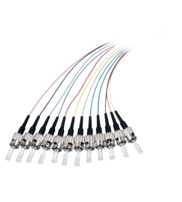 Set OM4 Glasfaser Pigtail ST - multicolor