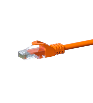 CAT5e Kabel U/UTP - 5 Meter - orange - CCA