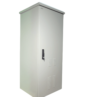 32 HE 19 Zoll Outdoor Netzwerkschrank mit Glastür 600 x 600 x 1600 mm (BxTxH) IP55