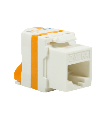 Keystone Konnektor CAT 6a UTP Toolless Twist