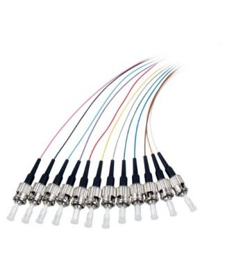Set OM4 Glasfaser Pigtail ST - multicolor