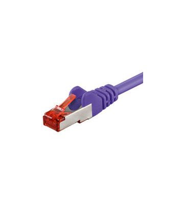 CAT6 Kabel LSOH S-FTP - 1 Meter - lila