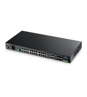 Zyxel Managed SFP Switch MGS3750-28 - 24 Ports