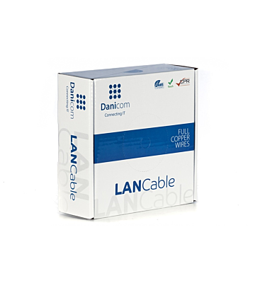 DANICOM CAT6 Kabel UTP 50 Meter – LSZH (Dca)