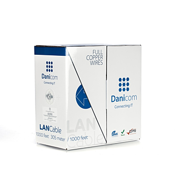 DANICOM CAT6 Kabel UTP 305 Meter – LSZH (Dca)