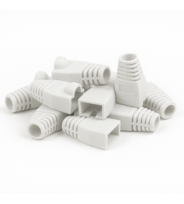DANICOM RJ45 Tule Weiß - 10 Stück
