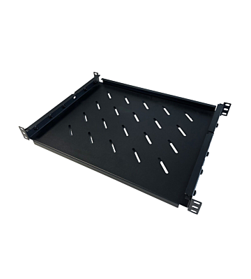 1 HE verstellbarer Regalboden 550 - 790 mm für Netzwerkschrank