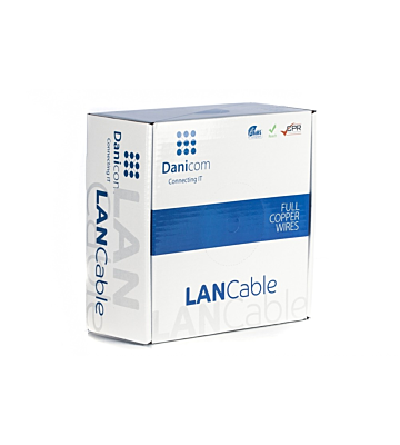 DANICOM CAT6 Kabel UTP 100 Meter – PVC (Dca)